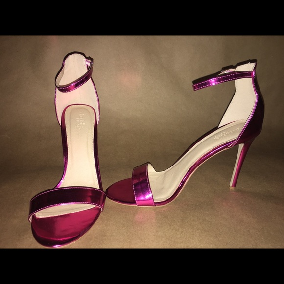 Charlotte Russe Shoes - HOT PINK HEELS